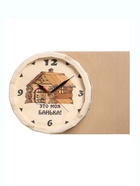 Часы банные бочонок «Это моя банька» - Фото 8