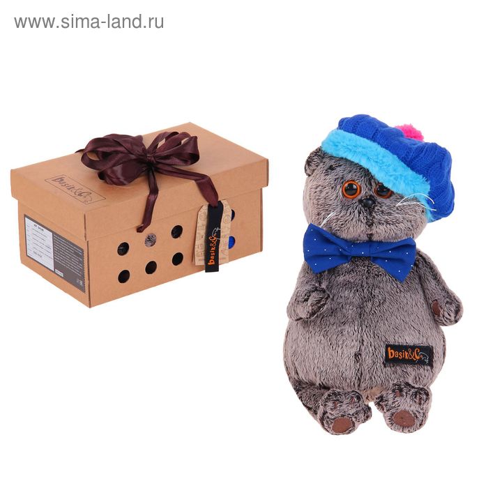 Мягкая игрушка "Басик в кепке" - Фото 1