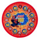 Дартс "Человек-паук", d=28 см, 3 мяча-липучки - Фото 2