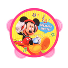 Бубен "Весёлые нотки", Клуб Микки мауса, d=10 см, МИКС - Фото 6