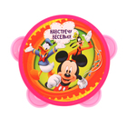 Бубен "Весёлые нотки", Клуб Микки мауса, d=10 см, МИКС - Фото 7