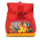 Рюкзак детский на стяжке шнурком "Карандаш", 1 отдел, 1 наружный карман, рисунок МИКС, красный - Фото 1
