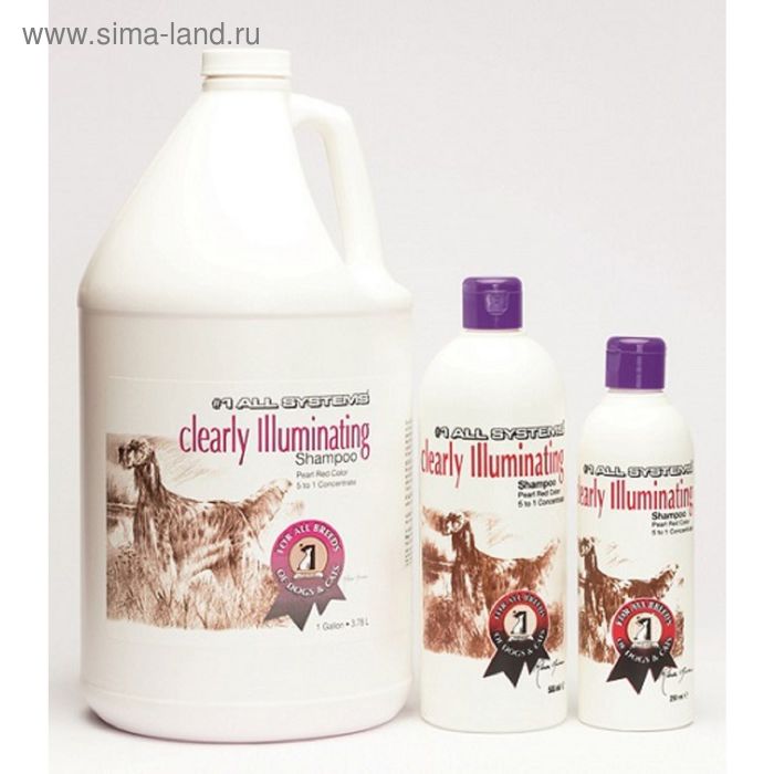 Шампунь суперочищающий 1 All Systems Clearly Illuminating Shampoo для блеска, 500 мл - Фото 1