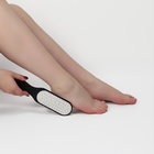 Пилка для пяток, лазерная, двусторонняя, прорезиненная ручка, 25.5 см, чёрная - Фото 10
