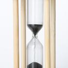 Песочные часы "Африн", на 1 минуту, 8.5 х 4 см, черный - фото 8646192