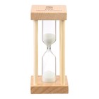 Песочные часы "Африн", на 3 минуты, 8.5 х 4 см, белый песок - фото 8484890