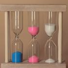 Часы песочные «Кальт», на 1, 3, 5 минут, 3х9 см - Фото 4