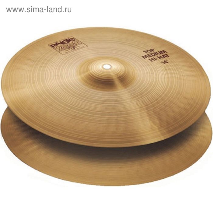 Тарелка 14'' Paiste  0001063714 2002 Medium Hi-Hat - Фото 1