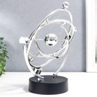 Маятник настольный антистресс «Сфера-шар», хром, 22×10×24 см - Фото 4