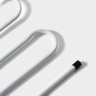 Вешалка для брюк и юбок «Змейка», 33×34 см, МИКС - Фото 3