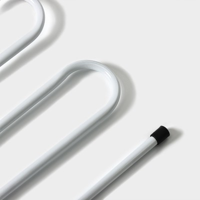 Вешалка для брюк и юбок «Змейка», 29.5×35 см, МИКС