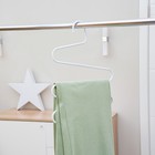 Вешалка для брюк и юбок «Змейка», 33×34 см, МИКС - Фото 5