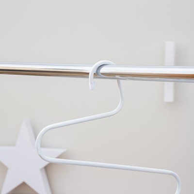 Вешалка для брюк и юбок «Змейка», 29.5×35 см, МИКС