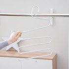 Вешалка для брюк и юбок «Змейка», 33×34 см, МИКС - Фото 7