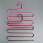 Вешалка для брюк и юбок «Змейка», 33×34 см, МИКС - Фото 8