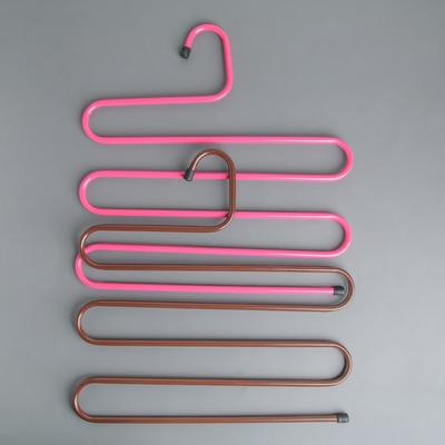 Вешалка для брюк и юбок «Змейка», 29.5×35 см, МИКС