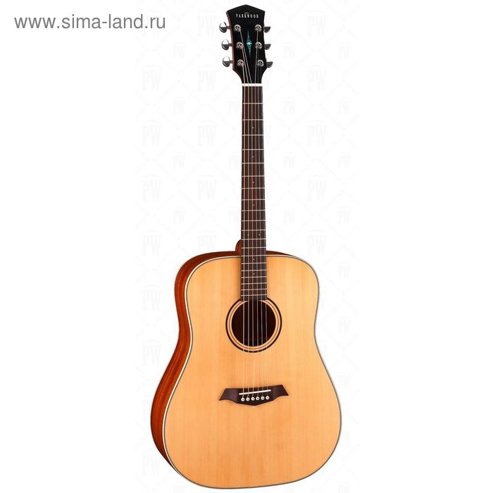 Акустическая гитара Parkwood S21-GT, цвет натурального дерева, глянец + чехол - Фото 1
