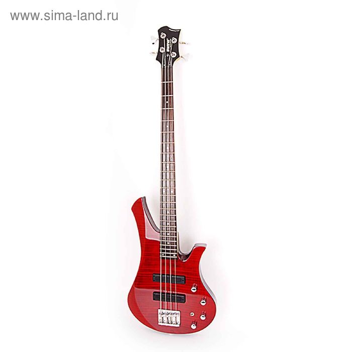 Бас-гитара Swing MK-1-Plus-TRD, красный - Фото 1