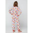 Пижама для девочки, рост 146 см (76), цвет персиковый - Фото 6