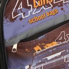 Рюкзак школьный эргономичная спинкая для мальчика Luris 36*30*12 Акварель ОРТ 237.1065 сорт 1 «Авто» - Фото 8