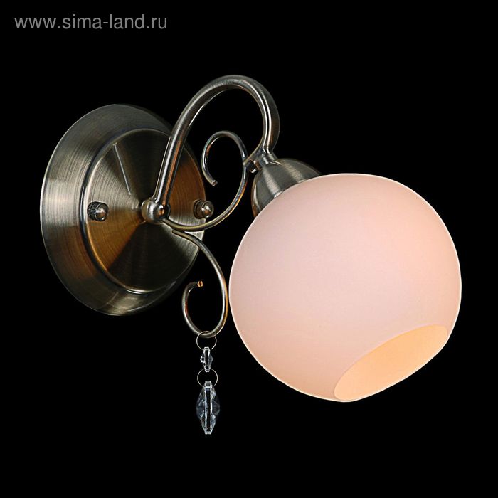 Бра "Лигея" 1 лампа 60W Е14 античная бронза 20х16х15 см - Фото 1