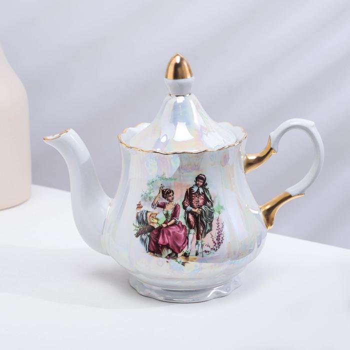 Сервиз чайный фарфоровый «Мадонна», 15 предметов - фото 1909752753