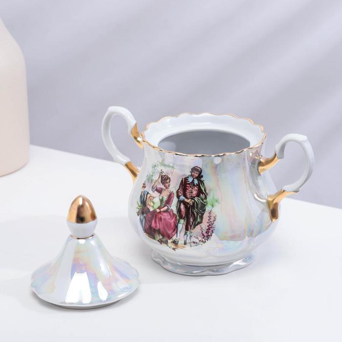 Сервиз чайный фарфоровый «Мадонна», 15 предметов - фото 1909752757