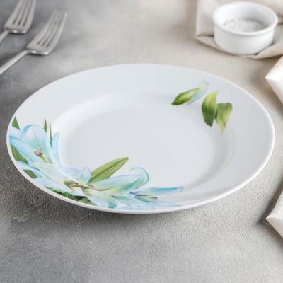 Тарелка «Цветущая лилия», d=24 см