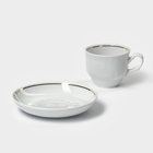 Чайная пара «Тюльпан»: чашка 250 мл, блюдце d=15 см - Фото 2