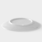 Тарелка Добрушский завод «Бельё», d=20 см, фарфор, белая - Фото 3