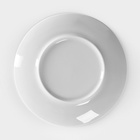 Тарелка фарфоровая «Универсал», d=20 см, белая - Фото 4