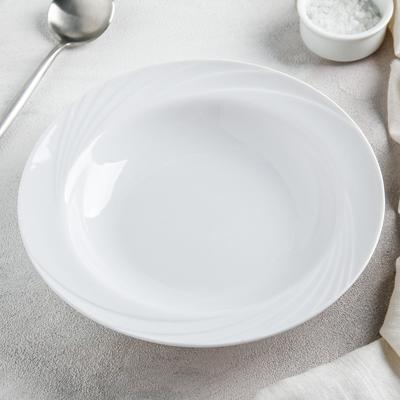 Тарелка глубокая «Голубка», 350 мл, d=22 см