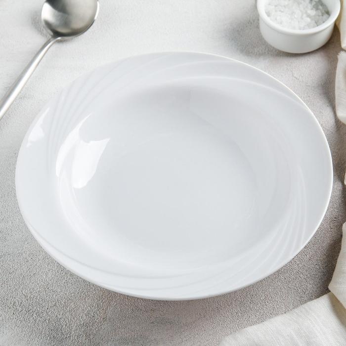 Тарелка глубокая «Голубка», 350 мл, d=22 см - Фото 1