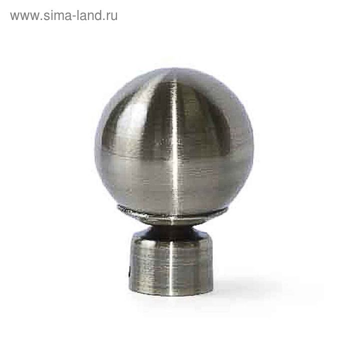 Наконечник «Пешка», 2 шт., d=2.8 см, цвет старое золото