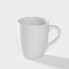 Кружка Добрушский завод «Бельё», 300 мл, фарфор, белая - Фото 3