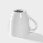 Кружка Добрушский завод «Бельё», 300 мл, глазурованный край, фарфор, белая - Фото 5