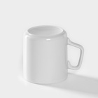 Кружка Добрушский завод «Эльза», 350 мл, d=8.2 см, фарфор, белая - Фото 3
