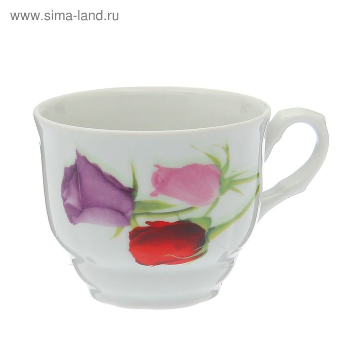 Чашка чайная 250 мл, "Тюльпан. Королева цветов" - Фото 1