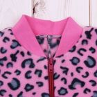 Комбинезон для девочки, рост 86 см, цвет розовый, принт леопард (арт. 621732-3_М) - Фото 2