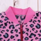 Комбинезон для девочки, рост 92 см, цвет розовый, принт леопард (арт. 621742-3_М) - Фото 2