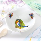 Салатник детский Добрушский завод «Лесовичок», 360 мл, d=14.5 см, фарфор, белая, рисунок МИКС - Фото 6