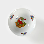 Салатник детский Добрушский завод «Лесовичок», 360 мл, d=14.5 см, фарфор, белая, рисунок МИКС - Фото 8