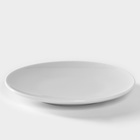 Блюдце Добрушский завод «Бельё», d=12.5 см, фарфор, белое - Фото 2