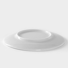 Блюдце Добрушский завод «Бельё», d=12.5 см, фарфор, белое - Фото 3