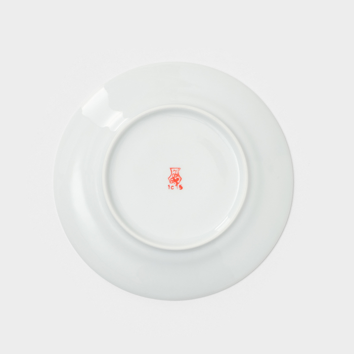 Набор тарелок Добрушский завод «Мадонна», d=17 см, 6 шт., фарфор, МИКС - фото 114592321