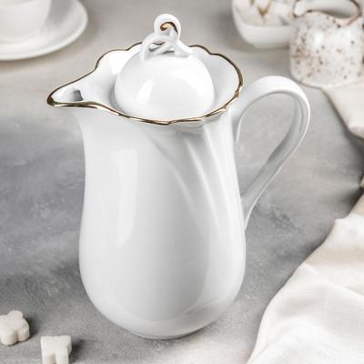 Кувшин Добрушский завод «Голубка», 1.4 л, фарфор, белый