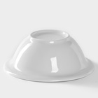 Тарелка фарфоровая «Идиллия», 550 мл, d=17 см, белая - Фото 3