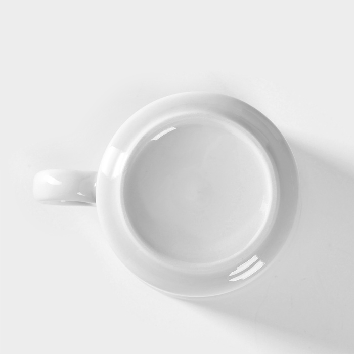 Кружка Добрушский завод «Непоседа», 200 мл, фарфор, белая - фото 113150830