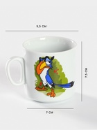 Кружка детская Добрушский завод «Лесовичок», 200 мл, фарфор, белая, рисунок МИКС - Фото 2