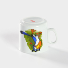 Кружка детская Добрушский завод «Лесовичок», 200 мл, фарфор, белая, рисунок МИКС - Фото 8